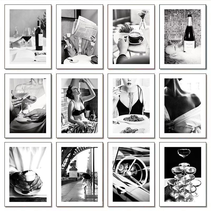 Luxury Lifestyle Items - Modern Luxury Fashion Champagne Wine Sexy