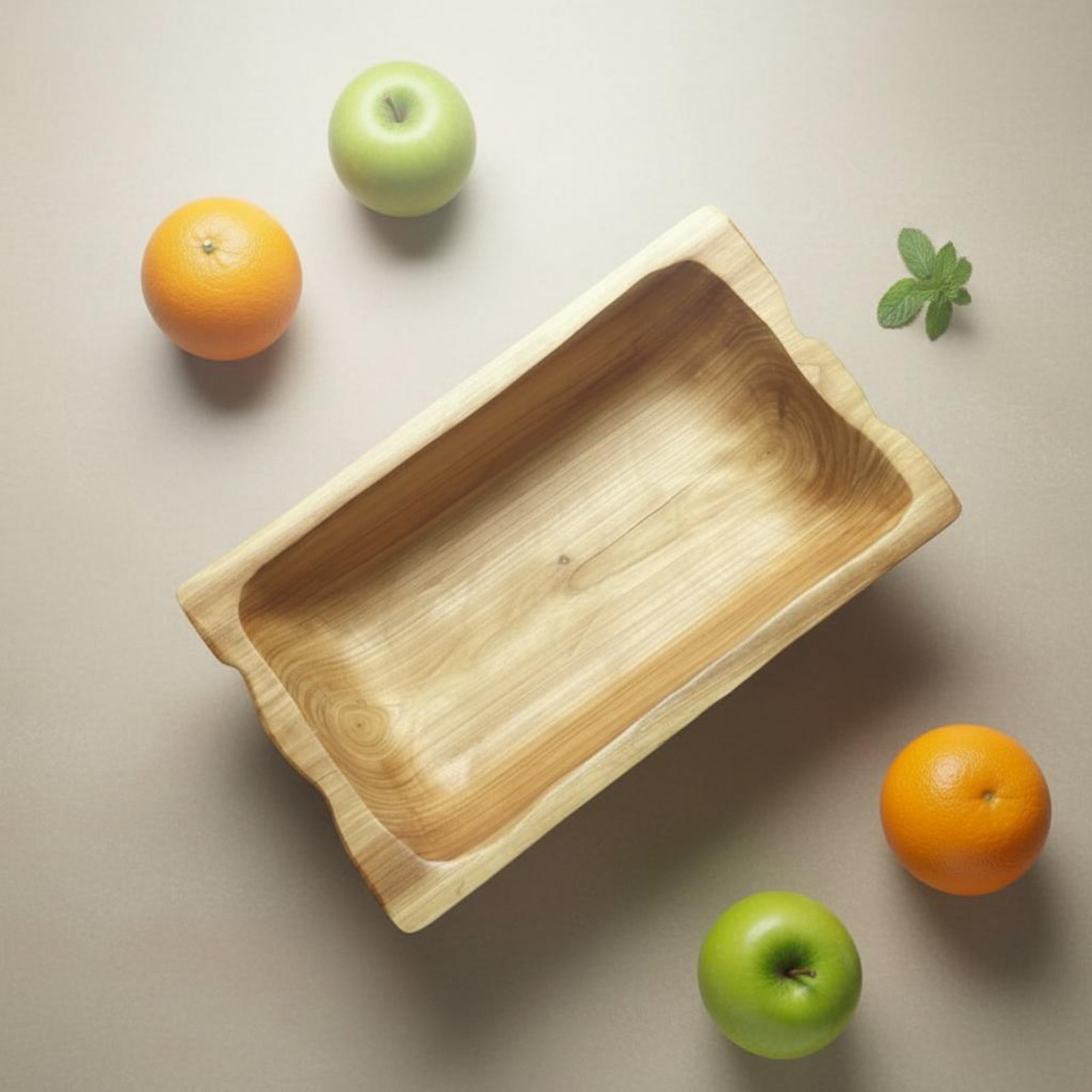 Hardwood Wood Storage Basin La - Wooden Serving Tray recension och pris
