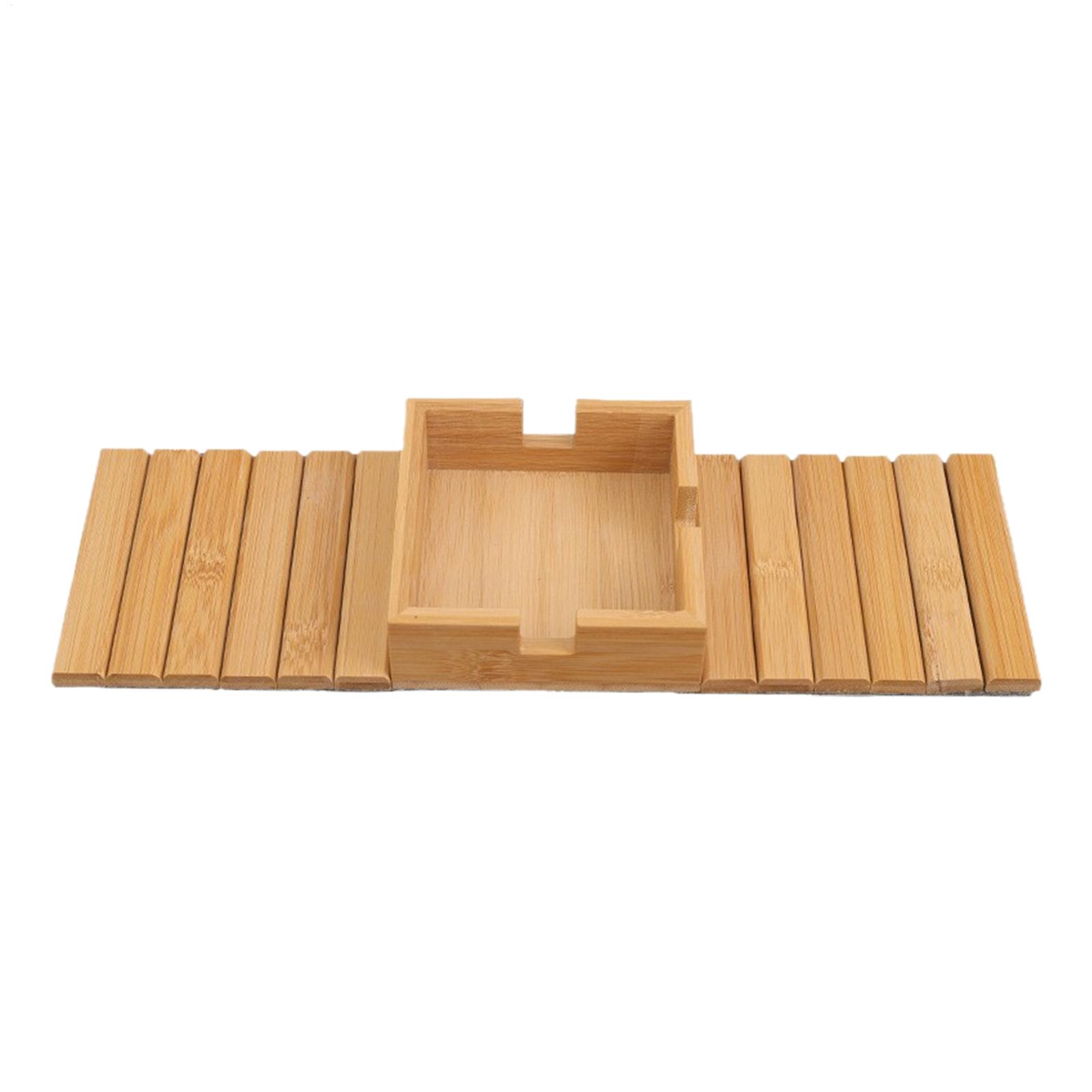 Couch Cup Holder Wood Sofa Arm - Wooden Serving Tray recension och pris
