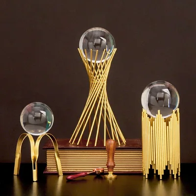 Creative glass ball crystal ba - Crystal Ball Decor recension och pris