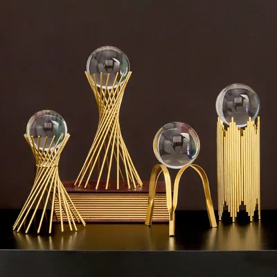 Creative glass ball crystal ba - Crystal Ball Decor recension och pris