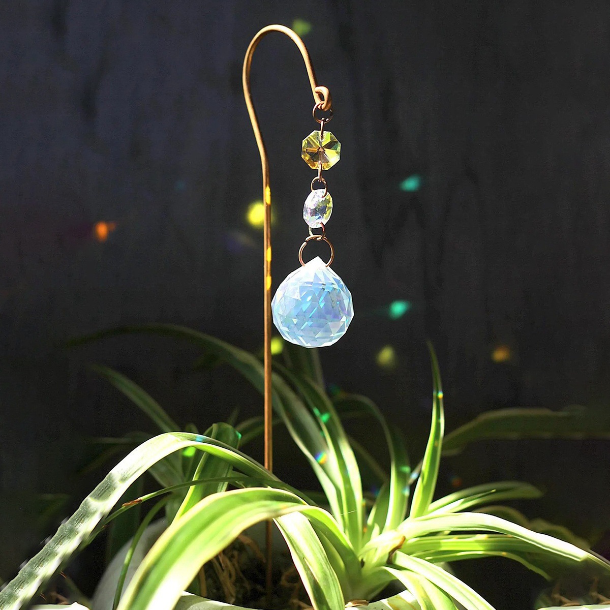 Sun Catcher Crystal Ball Flowe - Crystal Ball Decor recension och pris