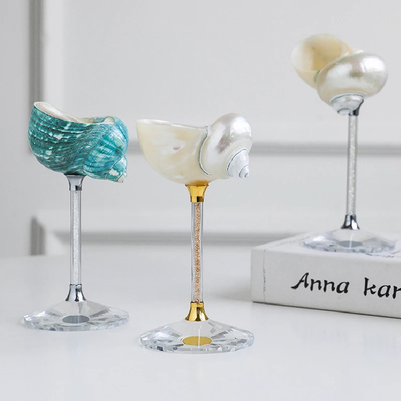 Natural Conch Shell Goblet Cre - Luxury Lifestyle Items recension och pris