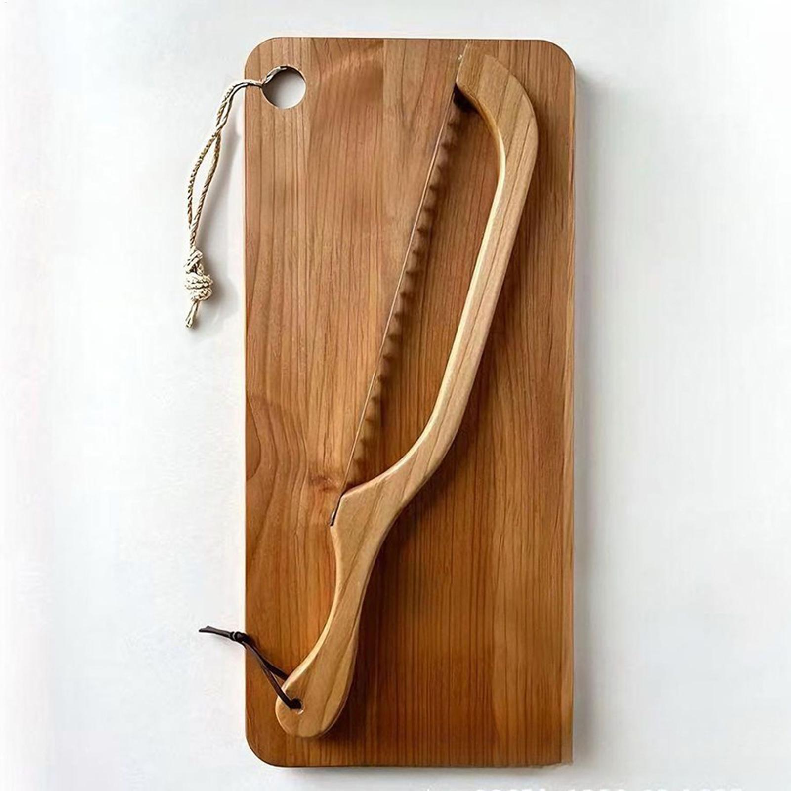 Bread Cutter For Sourdough Por - Wooden Serving Tray recension och pris